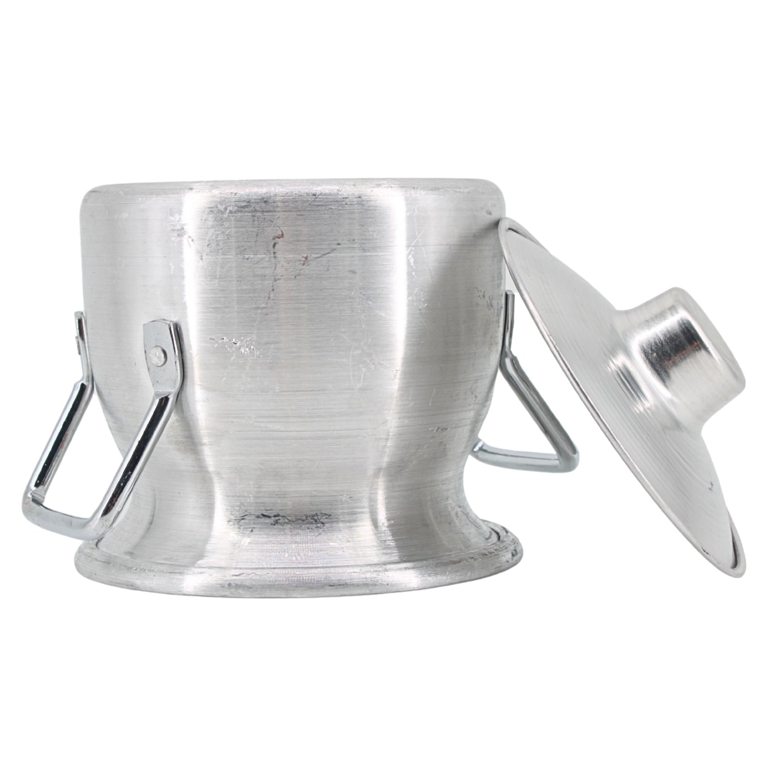 Aluminum Broth Pot with Handles Medium 7.75" x 6" | www.eladhamdist.com