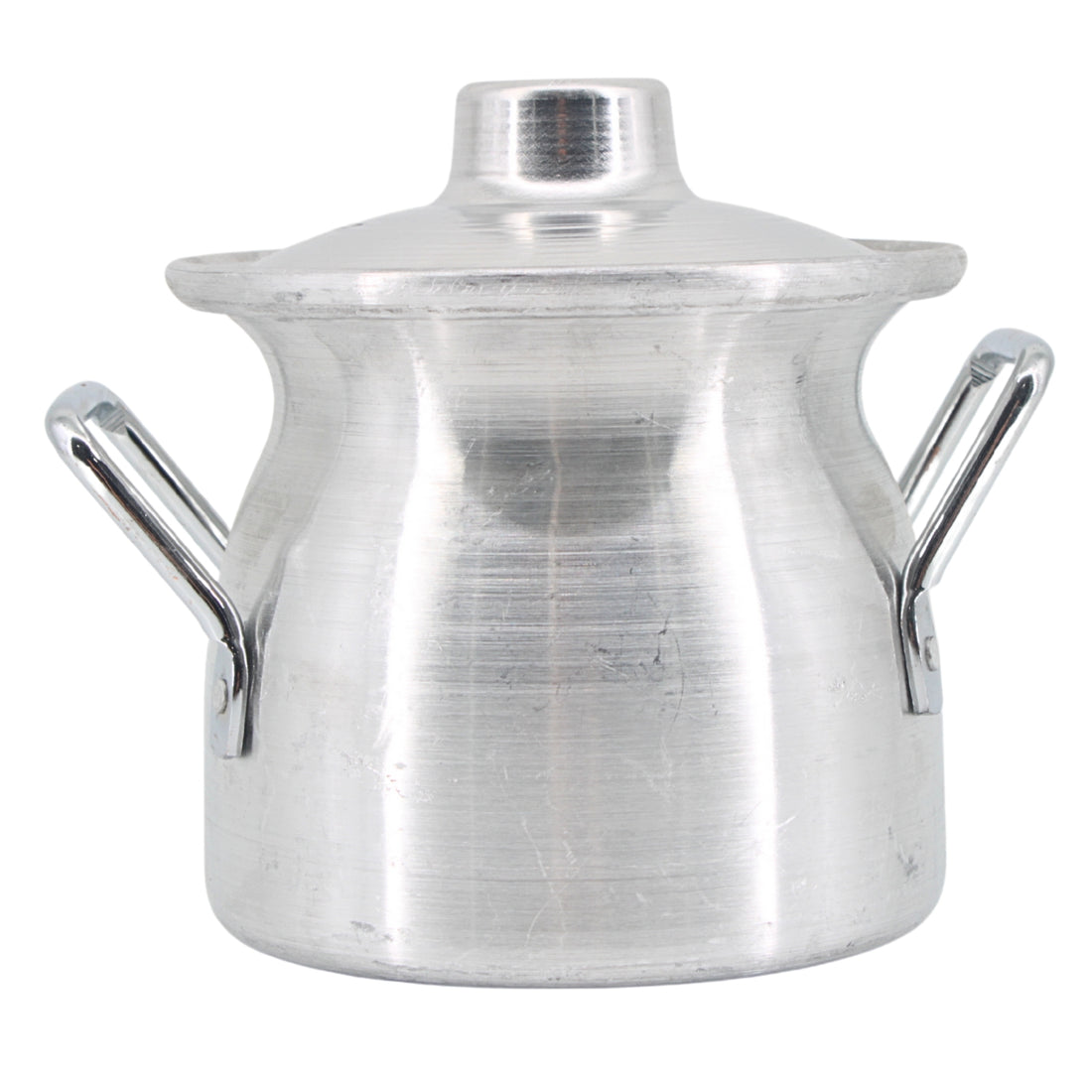 Aluminum Broth Pot with Handles Medium 7.75" x 6" | www.eladhamdist.com