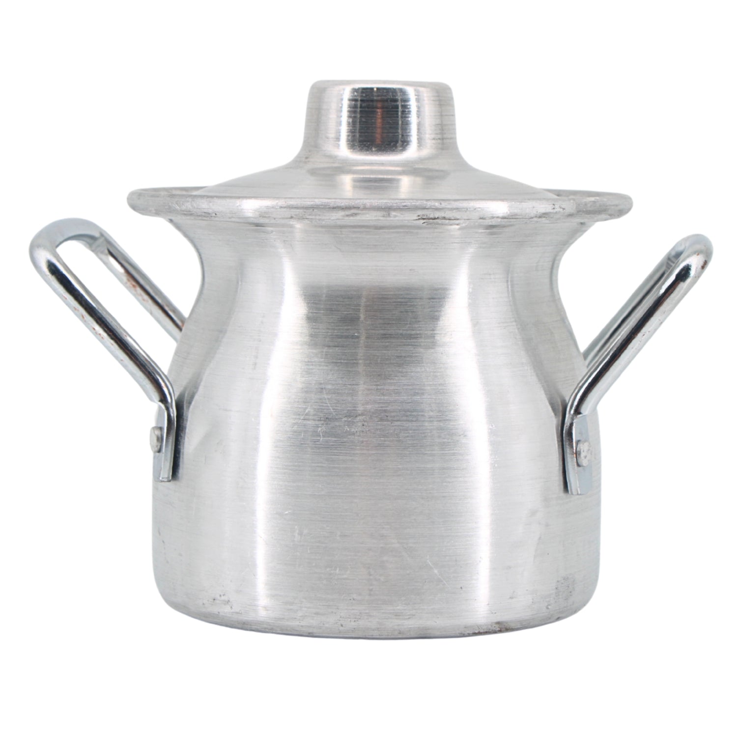 Aluminum Broth Pot with Handles Small 7.25" x 5.5"