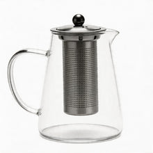 Modern Glass Tea Server Set with Cups