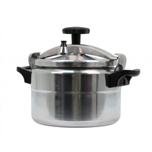 Heavy-Duty Aluminum Pressure Cooker with Safety Lock Lid - 5L