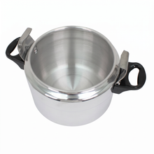 Heavy-Duty Aluminum Pressure Cooker with Safety Lock Lid - 7L