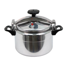 Heavy-Duty Aluminum Pressure Cooker with Safety Lock Lid - 9L