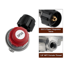 Adjustable High Pressure Propane Regulator Valve - Compatible with the EAD BlueFlame Tanoor!