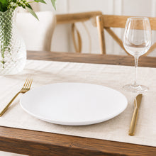 Large White Round Serving Platter - 16"