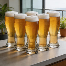 Clear Glass Tall Tumblers for Home & Dining - 445ML