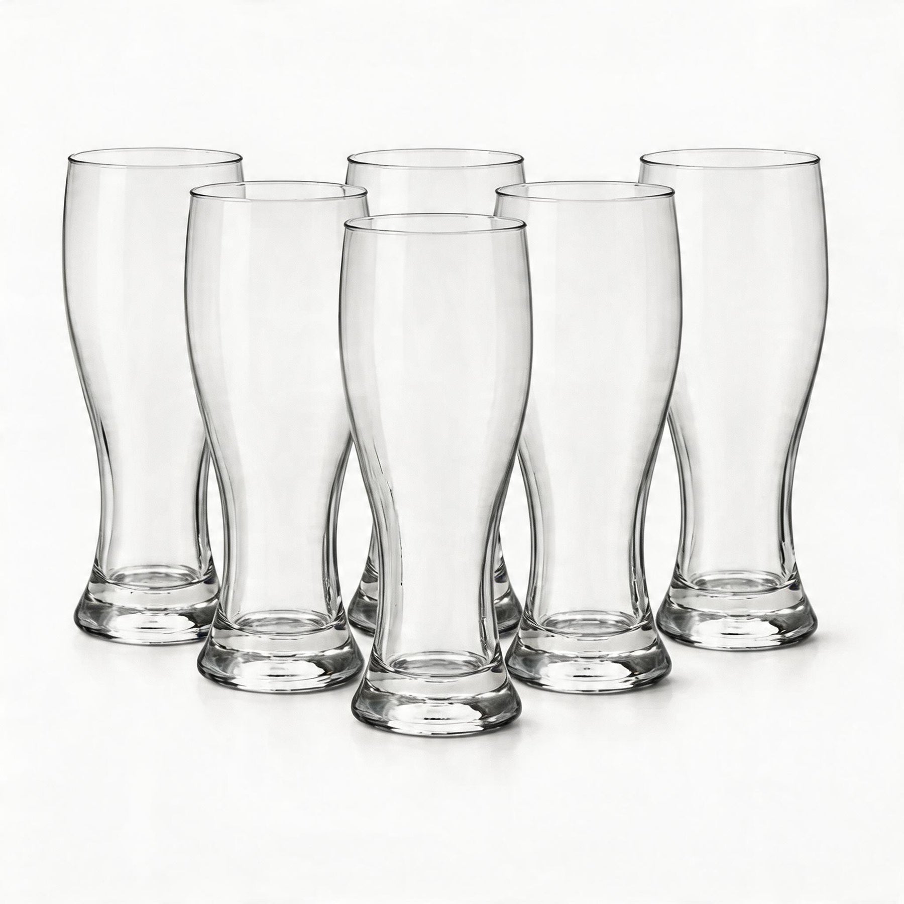 Clear Glass Tall Tumblers for Home & Dining - 445ML