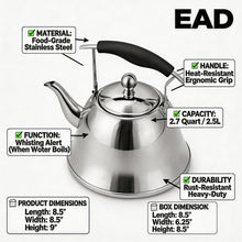 Stainless Steel Tea Kettle 2 Liter