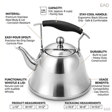 6 Liter Stainless Steel Tea Kettle