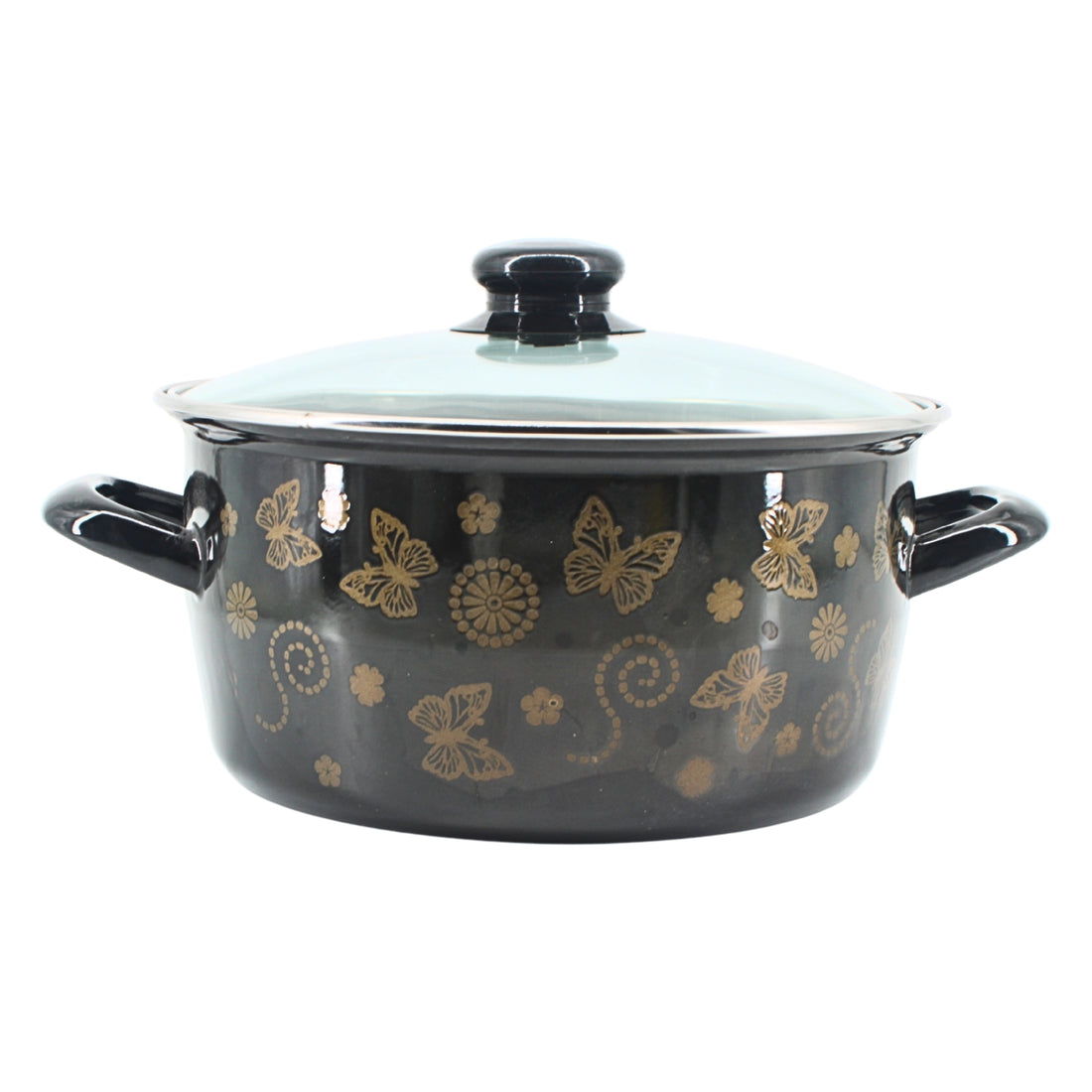 Dual Handle Fryer Pot with Steel Mesh & Lid 12" x 6" x 9" | www.eladhamdist.com