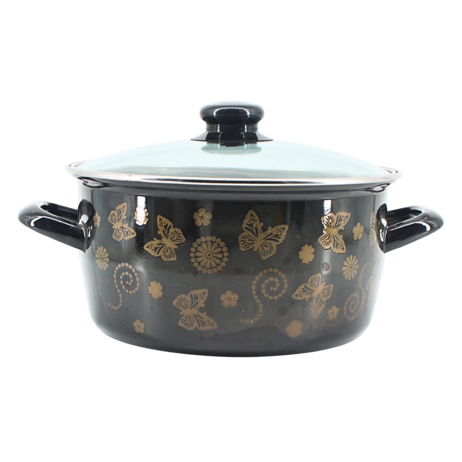 Dual Handle Fryer Pot with Steel Mesh & Lid 12" x 6" x 9" | www.eladhamdist.com