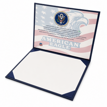 US Citizenship Certificate Cover Faux Leather