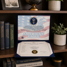 US Citizenship Certificate Cover Faux Leather