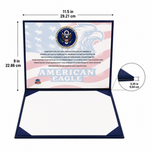 US Citizenship Certificate Cover Faux Leather