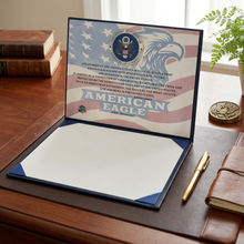 US Citizenship Certificate Cover Faux Leather