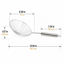 Stainless Steel Wire Mesh Skimmer Ladle 20CM (1PC)