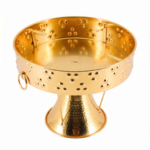 Stainless Steel Charcoal Stove-Charcoal Holder Gold