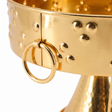 Stainless Steel Charcoal Stove-Charcoal Holder Gold