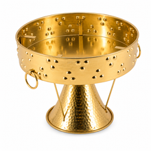 Stainless Steel Charcoal Stove-Charcoal Holder Gold