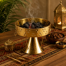 Stainless Steel Charcoal Stove-Charcoal Holder Gold