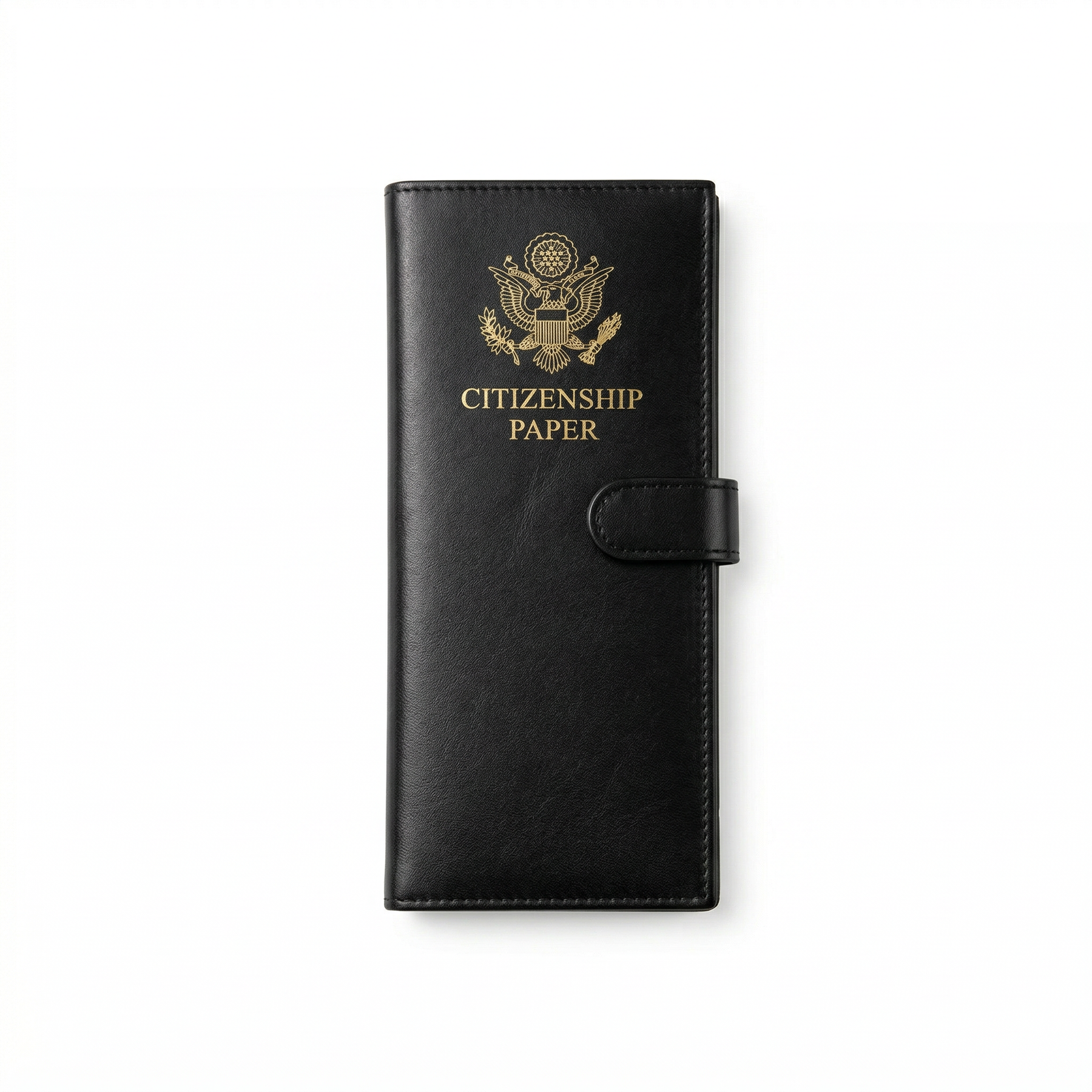 US Citizenship Certificate Cover Tri Fold Holder