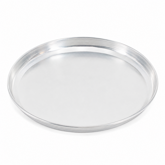 Traditional Yemeni Aluminum Baking Pan – 20 Inch Round Baking Tray