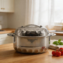Insulated Stainless Steel Casserole Hot Pot - Thermal Food Warmer Small