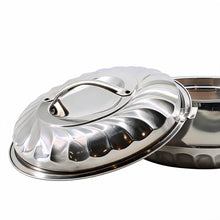 Insulated Stainless Steel Casserole Hot Pot - Thermal Food Warmer Medium