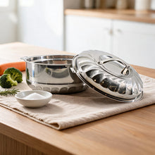Insulated Stainless Steel Casserole Hot Pot - Thermal Food Warmer Medium