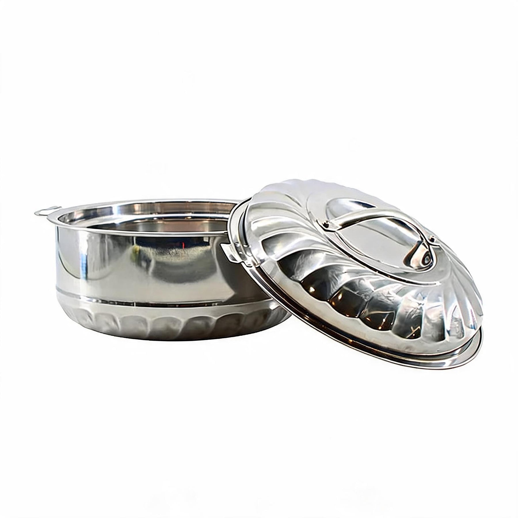Insulated Stainless Steel Casserole Hot Pot - Thermal Food Warmer Medium