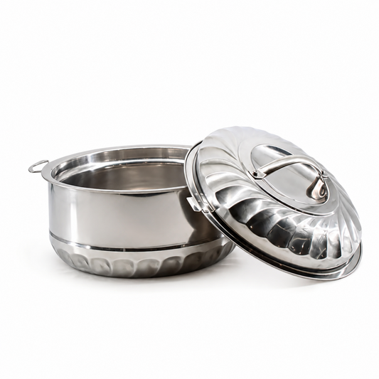 Insulated Stainless Steel Casserole Hot Pot – Medium Thermal Food Warmer