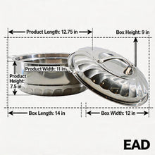 Insulated Stainless Steel Casserole Hot Pot - Thermal Food Warmer X-Large