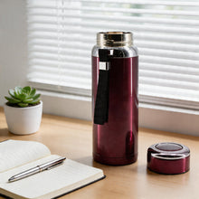 Premium Thermal Water Flask 1.0L - Dark Purple Vacuum Insulated