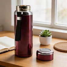 Premium Thermal Water Flask 1.0L - Dark Purple Vacuum Insulated