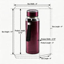 Premium Thermal Water Flask 1.0L - Dark Purple Vacuum Insulated
