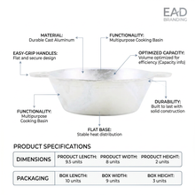 Forged Aluminum Boiling Pot - S