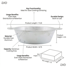 Forged Aluminum Boiling Pot - M