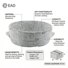 Traditional Sa'adi Stone Bowl (Hourthee) -  Small