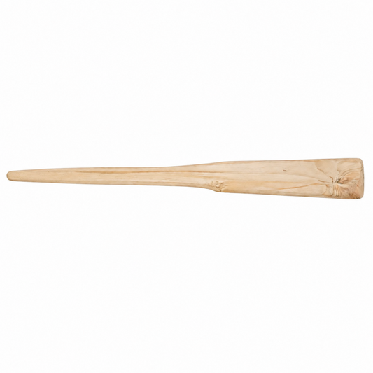 Traditional Yemeni Mihwash Wooden Mixing Paddle – Large 19.25", Set of 10