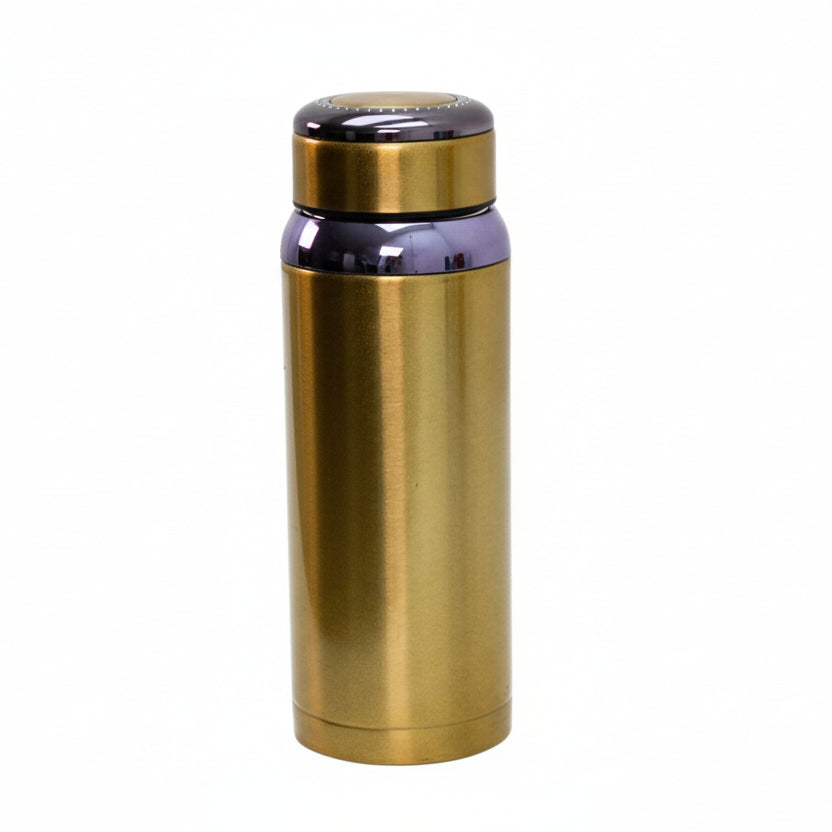 Premium Thermal Water Flask 1.0L - Gold Vacuum Insulated