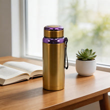 Premium Thermal Water Flask 1.0L - Gold Vacuum Insulated