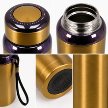 Premium Thermal Water Flask 1.0L - Gold Vacuum Insulated