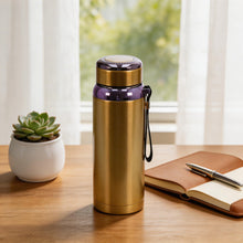 Premium Thermal Water Flask 1.0L - Gold Vacuum Insulated