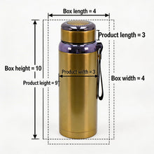 Premium Thermal Water Flask 1.0L - Gold Vacuum Insulated
