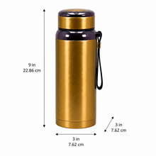 Premium Thermal Water Flask 1.0L - Gold Vacuum Insulated