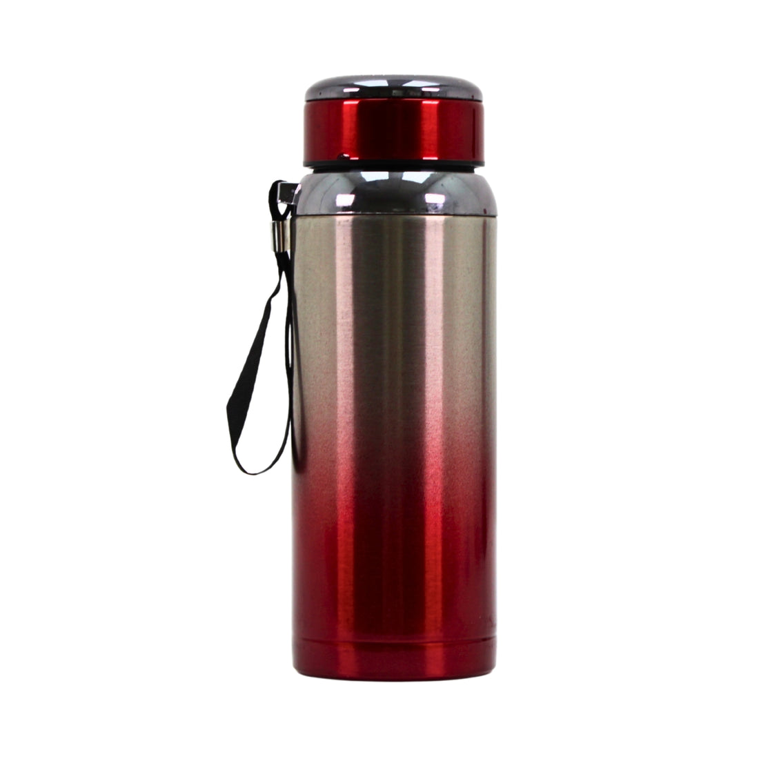 Premium Thermal Water Flask 1.0L - Red and Silver Vacuum Insulated