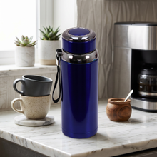 Premium Thermal Water Flask 1.0L - Blue Vacuum Insulated