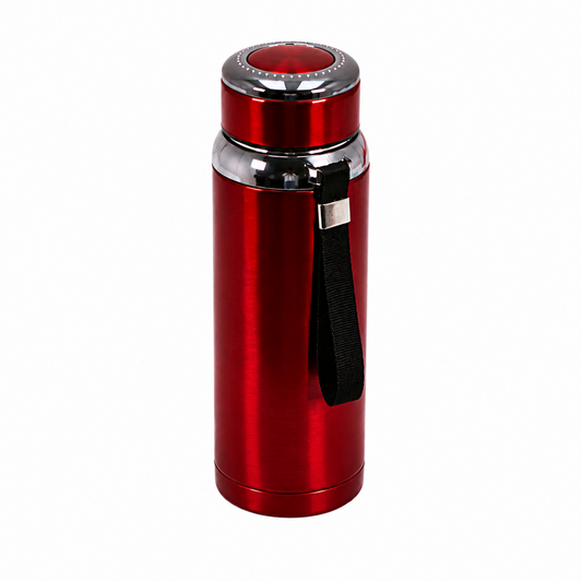 Premium Thermal Water Flask 1.0L - Red Vacuum Insulated