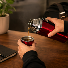 Premium Thermal Water Flask 1.0L - Red Vacuum Insulated