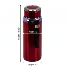 Premium Thermal Water Flask 1.0L - Red Vacuum Insulated